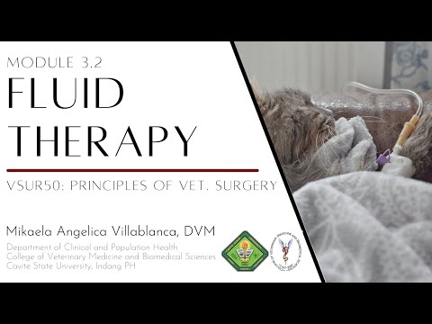 VSUR50 Module 3.2.2  Routes of Fluid Therapy