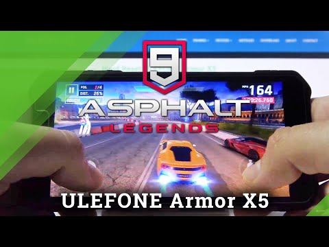 Gaming Performance Checkup on Ulefone Armor x5 - Asphalt 9 Gameplay