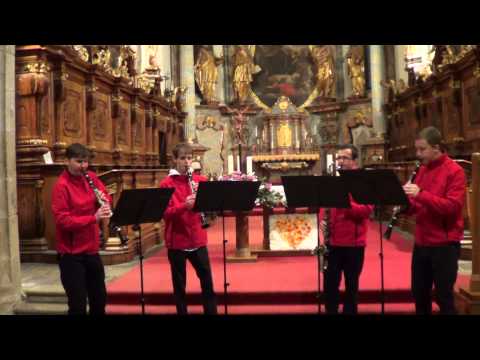 Klarinetový soubor Prachatice: Ave Maria / Franz Schubert / Třeboň