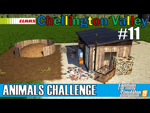 Buying the Unreal Tool to make Woodchip ! | ANIMALS CHALLENGE #11 | CHELLINGTON VALLEY | FS19 | PS4