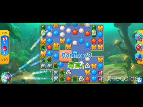 【Fishdom】ノーマルレベル　#6976 　normal level