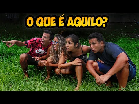 EXPLORAMOS O CONDOMÍNIO DE MADRUGADA! - (ASSUSTADOR)