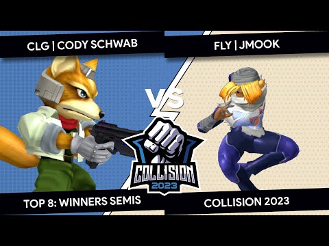Collision 2023 - Cody Schwab (Fox) VS Jmook (Sheik) - Top 8 - Winners Semis