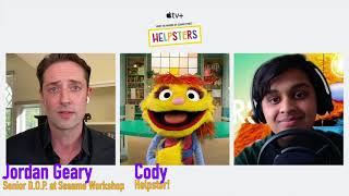 Enjoy Eshaan M.'s interviews with Jordan Geary and Cody from Helpsters video