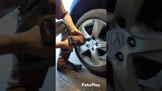 TSX rear strut replacement.