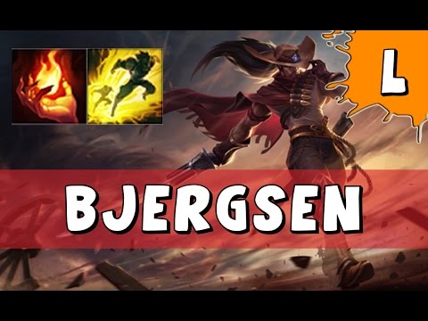 TSM Bjergsen as Yasuo vs Vel'Koz MID - S6 Preseason Challenger SoloQ - League of Legends