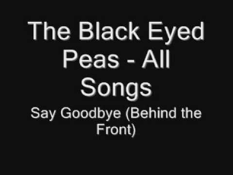8. The Black Eyed Peas - Say Goodbye