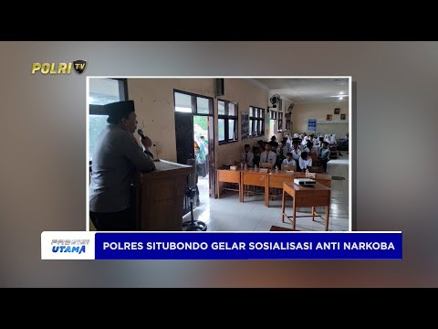 POLRES SITUBONDO MENGADAKAN SOSIALISASI ANTI NARKOBA