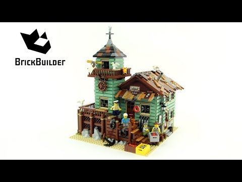 Vidéo LEGO Ideas 21310 : Le vieux magasin de pêche