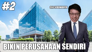 Kita Bikin Perusahaan & Jadi CEO yang SEBENARNYA! - Office Simulator Indonesia - Part 2