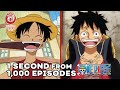 1 Second From 1000 Episodes Of One Piece