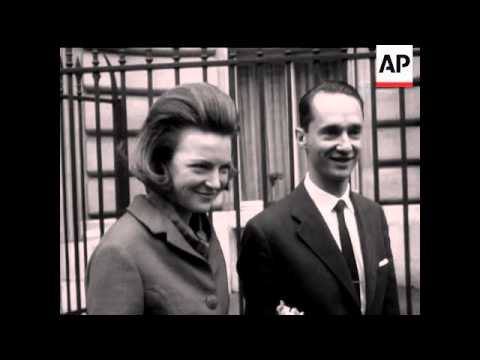 PRINCESS IRENE LEAVES PARIS    - NO SOUND