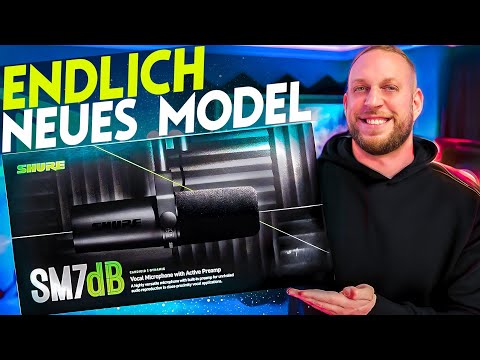 Das legendäre Mikrofon hat nun einen Nachfolger! Shure SM7dB 🤩