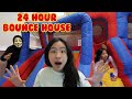 24 Hour Stay in BOUNCE HOUSE Game Master Challenge