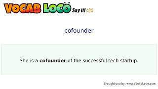 Video thumbnail for cofounder