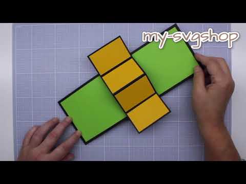 Pop up card via Cutting Machine