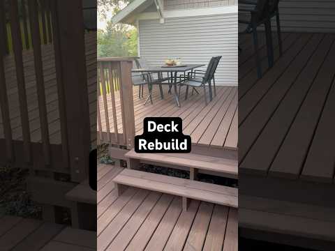 Cost Breakdown to rebuild a deck
