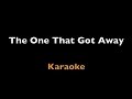 The One That Got Away - Karaoke - Katy Perry ...