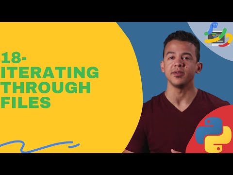 18 Iterating Through Files Python Programming Course