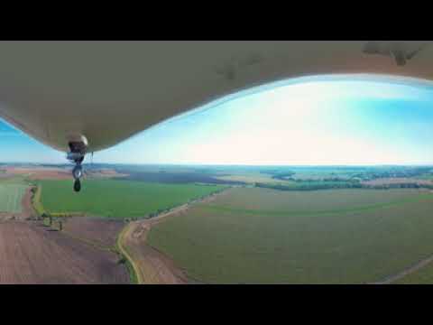 360° letecké video Městec Králové z nebe