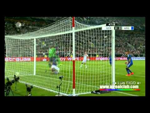 Germany vs Argentina 4-2 All goals