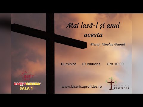 LIVE | Duminică, 19 Ianuarie | BISERICA PROFIDES