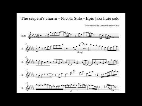 Serpent's charm - flute solo transcription