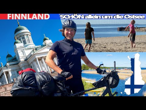 Solo Radreise durch Finnland nach Schweden