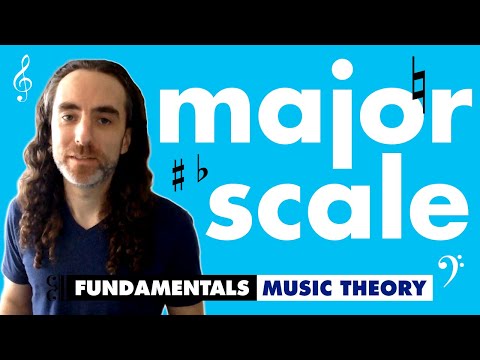 Music Theory Fundamentals THE MAJOR SCALE - Semitones, Whole Steps, Half Steps Formula