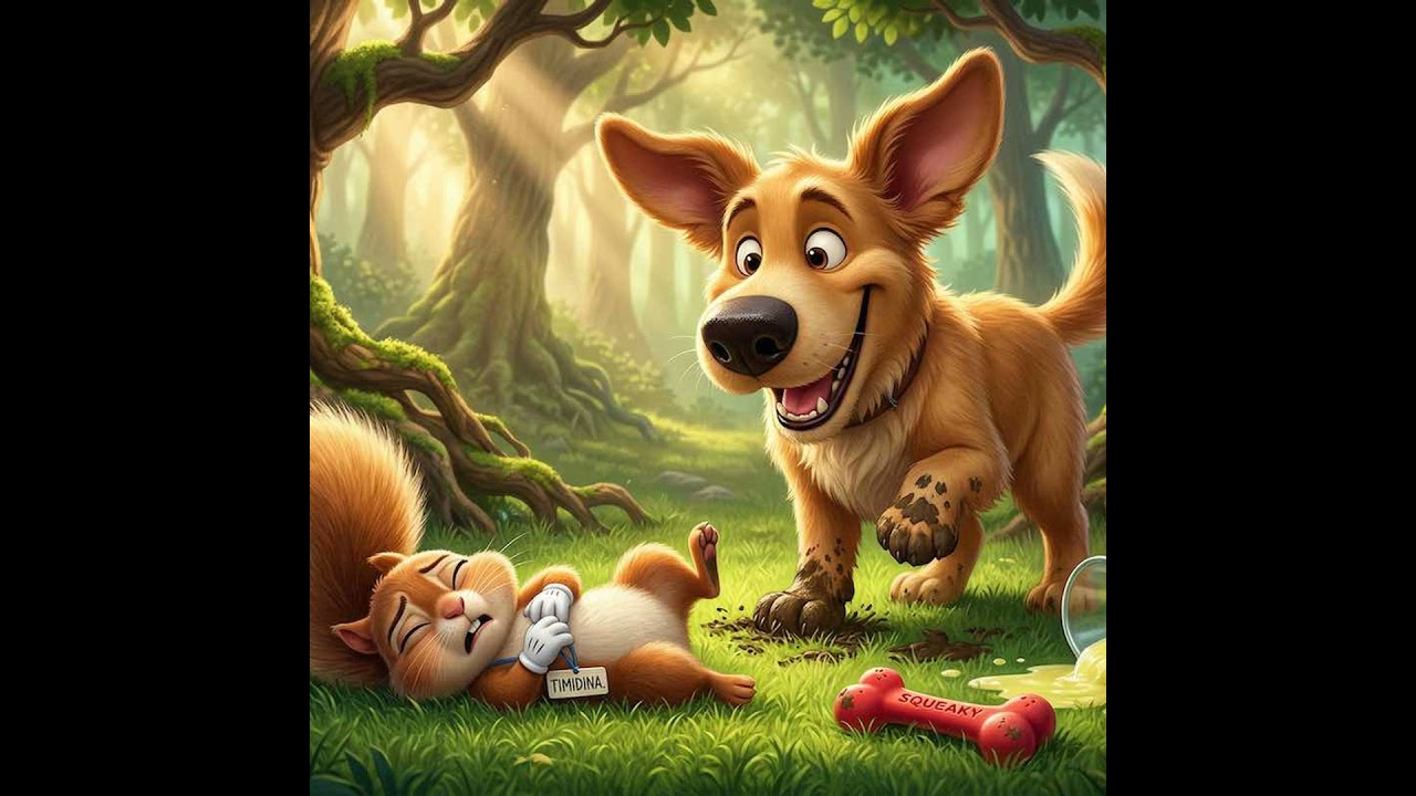 Cuento La Ardilla Miedosa