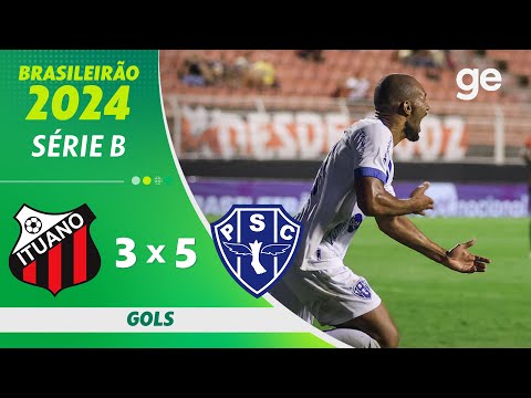 Gols e lances de Ituano x Paysandu