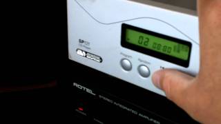 Video thumbnail for Rotel amplifier RA-810A Acoustic Solutions CD 121 by Rob Kendall-Smith