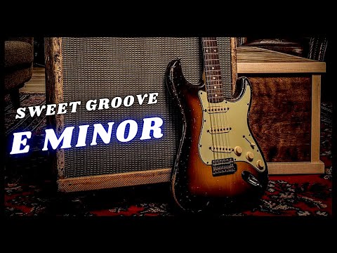 Sweet Groove Guitar Backing Track - E Minor