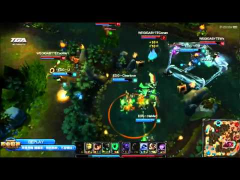 2014 LPL Summer W5D3: EDG vs WE (G2)
