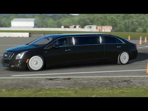Cadillac XTS Limousine  | Top Gear Test Track