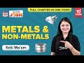 Metals And Non Metals One Shot Class 10 Science Chemistry Concepts CBSE Class 10 Board Exams