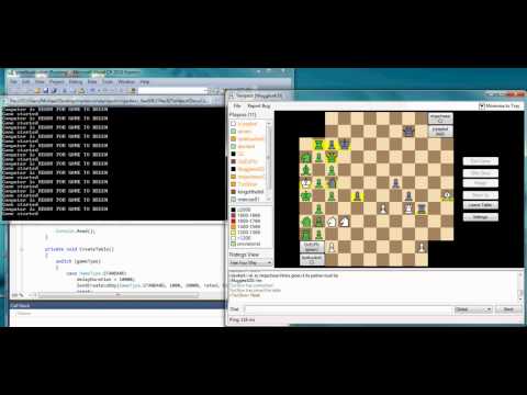 Bot + Human vs. 2 Bots (Sped up 3x)