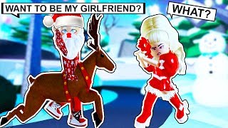 SANTA CLAUS Asked Me To Be His GIRLFRIEND... (Roblox)