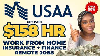 USAA Remote Jobs | Make $6,320/Week! Insurance Remote Jobs | High Paying WFH Jobs