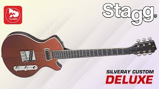 Video thumbnail for Необычная электрогитара STAGG SVYCSTDLX FRED by PopMusicRu