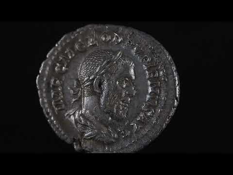 Coin, Pupienus, Denarius, 238, Rome, AU(50-53), Silver, RIC:1
