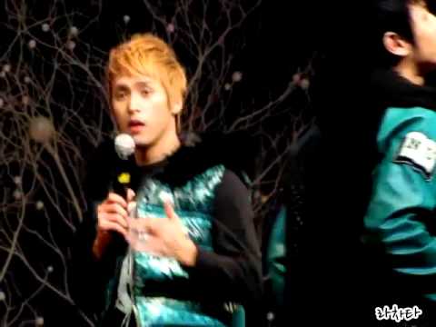 [FANCAM] 101202 Dongwoon @ ℓσvε Sh@я!ηG C0ηceяT #13