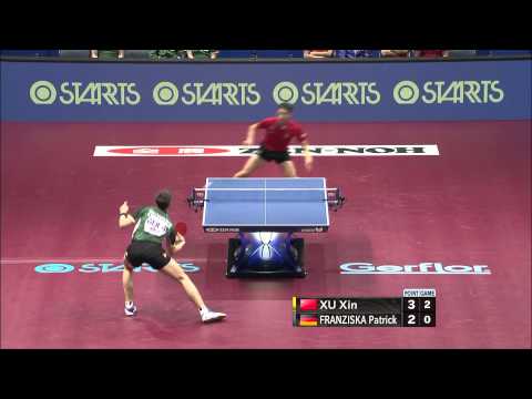 2014 WTTTC MT-F CHN-GER (3) Xu Xin - Patrick Franziska (full match|short form in HD)