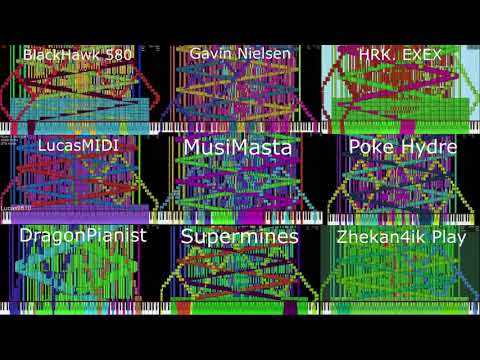 Black MIDI - SFTDP 14.6 Million 9 Way Comparison
