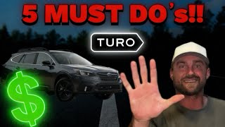 5 Things Every Turo Host SHOULD Be Doing (Most Aren’t)