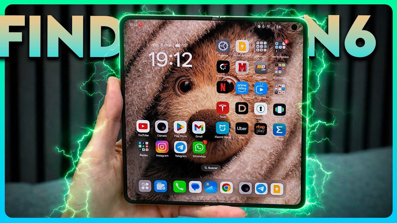 OPPO Find N6 🔥 El PLEGABLE que DESTRUYE a todos… con un PROBLEMA