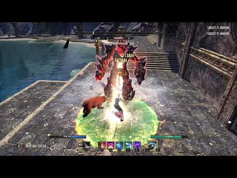 ESO - Magicka Warden - 76.6k DPS - Harrowstorm