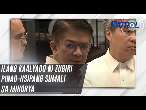 Ilang kaalyado ni Zubiri pinag-iisipang sumali sa minorya TV Patrol