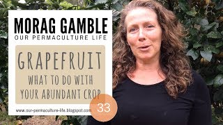 Grapefruit: what to do with an abundant crop with Morag Gamble