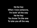 Timeflies - All the Way (Acoustic) lyrics 